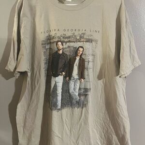 Gildan‎ Florida Georgia Line Graphic Tee - Cream